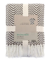 Recycled mixed-fabric throw - Image 2