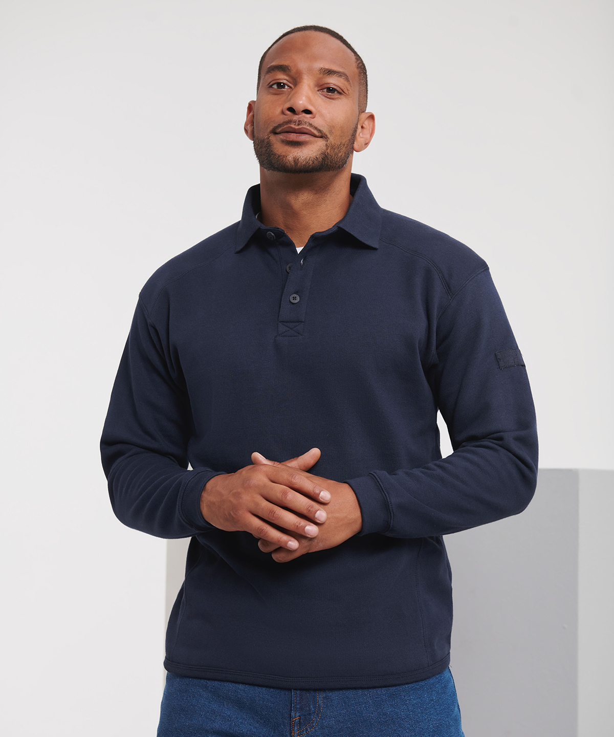 0R012M0FN_Model_02038 Heavy-duty collar sweatshirt - Image 1