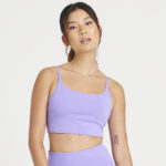 Women's recycled tech sports bra