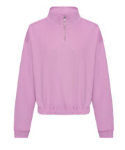 Women's cropped ¼-zip sweat - Image 4