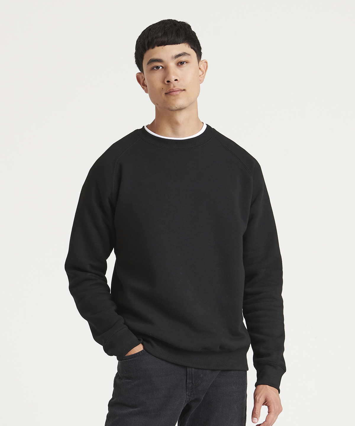 JH130_LS00_2025.jpg Graduate heavyweight sweatshirt - Image 1
