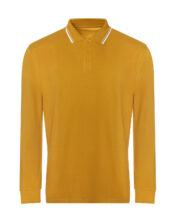 Long sleeve tipped 100 polo - Image 2