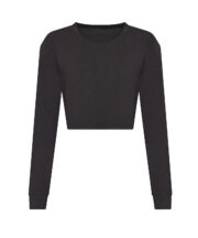 Women's long sleeve cropped T - Image 2