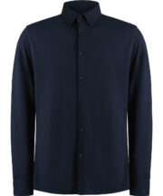 Long sleeve Superwash® 60° piqué shirt (tailored fit) - Image 3