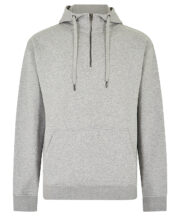 Regular fit 1/4 zip hoodie - Image 3
