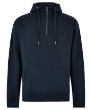 Regular fit 1/4 zip hoodie - Image 4