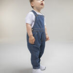 Denim dungarees