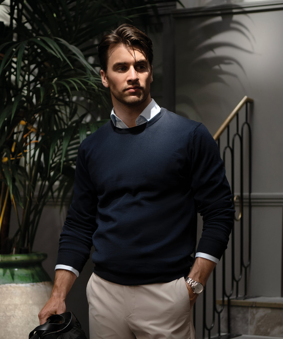 N113M_LS00_2025.jpg Beaufort - extra fine Cashwool® merino knit - Image 1