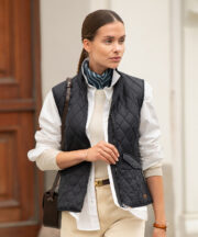 Women's Camden - diamond quilted gilet