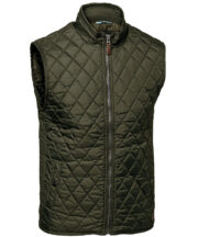 Camden - diamond quilted gilet - Image 2