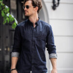 Torrance slim fit - raw and stylish denim shirt