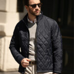 Henderson - stylish diamond quilted jacket