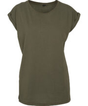 Women's regular extended shoulder tee - Image 7