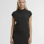Women's extended shoulder dress