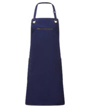 Barley Contrast Stitch Bib Apron - Image 3