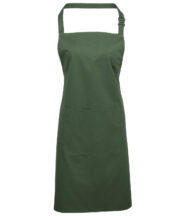 Colours bib apron with pocket - Image 29