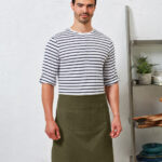 Artisan's choice double-pocket canvas apron