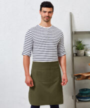 Artisan's choice double-pocket canvas apron