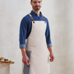 Clip n Clasp cross-back bib apron