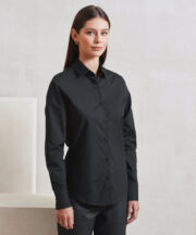 Women's long sleeve Recyclight poplin shirt