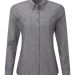Women's Chambray shirt, organic and Fairtrade certified