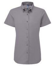 Women's Supreme  Oxford short sleeve shirt - Image 4