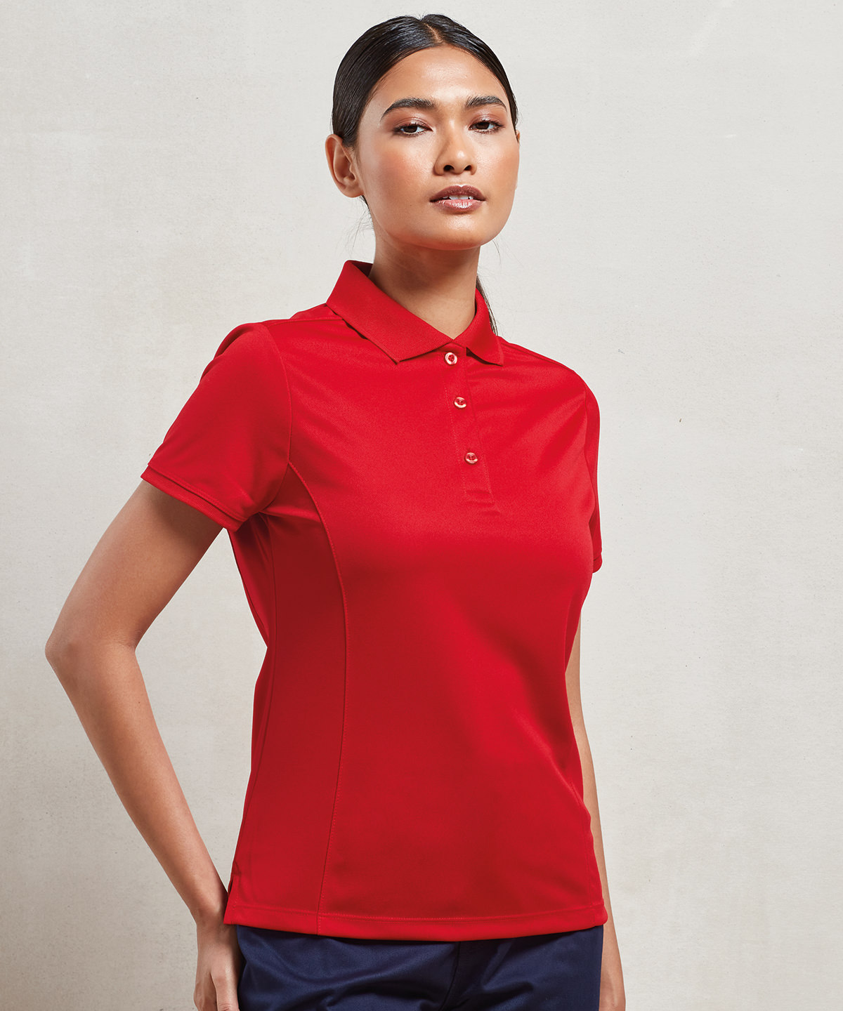 PR616_LS00_2025.jpg Women's Coolchecker® piqué polo - Image 1