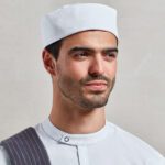 Turn-up chef's hat