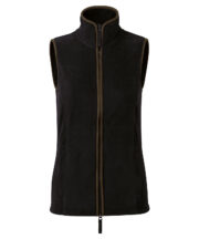 Women's artisan fleece gilet - Image 2