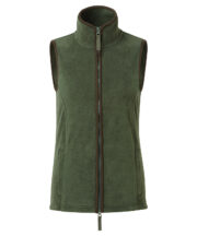 Women's artisan fleece gilet - Image 4