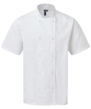 Chefs Coolchecker® short sleeve jacket - Image 2