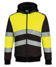 PW3 Hi-vis Class 1 winter hoodie (PW377) - Image 2