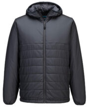 Professional hooded insulated baffle jacket (S608) - Image 2