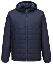 Professional hooded insulated baffle jacket (S608)