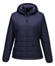 Women's professional hooded insulated baffle jacket (S613) - Image 3