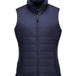 Women's professional insulated baffle gilet (S607)