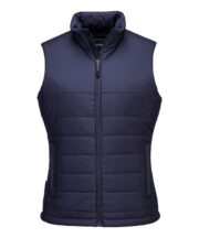 Women's professional insulated baffle gilet (S607)