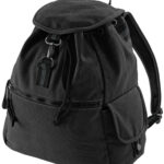 Vintage canvas backpack