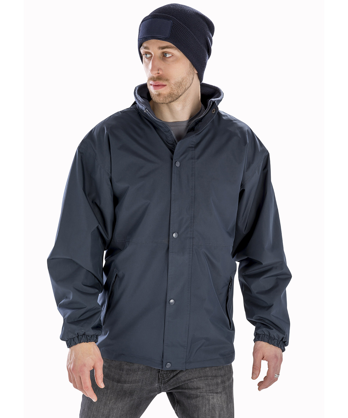 R160A_LS00_2025.jpg Reversible StormDri 4000 jacket - Image 1