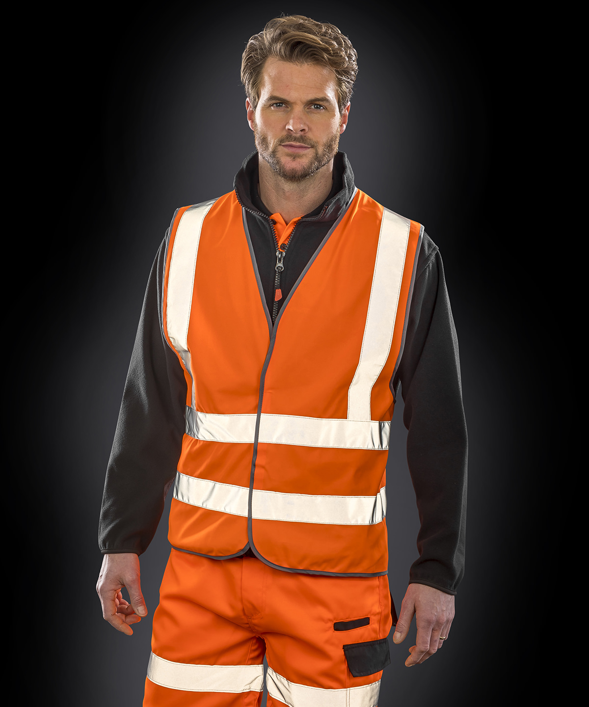R201X_LS00_2025.jpg Core safety motorway vest - Image 1