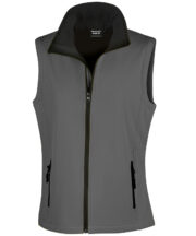 Women's printable softshell bodywarmer - Image 3