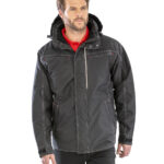 Denim texture rugged jacket