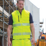 Reversible soft padded gilet