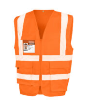 Heavy duty polycotton security vest - Image 2