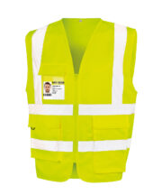 Heavy duty polycotton security vest - Image 3