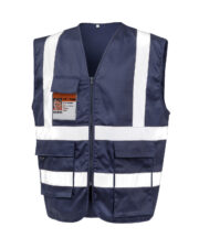 Heavy duty polycotton security vest - Image 4