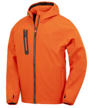 3-layer recycled printable casual hooded softshell - Image 3