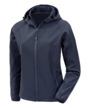 Women's recycled 3-layer printable hooded softshell - Image 2