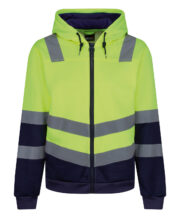 Pro hi-vis full zip hoodie - Image 2