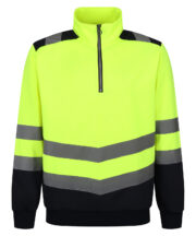 Pro hi-vis ¼-zip sweatshirt - Image 2